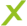 ein grünes X-Symbol als dritter Aufzählungspunkt der Dienstleistungen