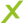 ein grünes X-Symbol als zweiter Aufzählungspunkt der Arbeitsweise