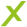 ein grünes X-Symbol als zweiter Aufzählungspunkt der Dienstleistungen