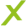 ein grünes X-Symbol als zweiter Aufzählungspunkt der Inspirationen zu dieser Website
