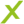 ein grünes X-Symbol als erster Aufzählungspunkt der gemeinnützigen Organisationen, die ich unterstütze