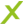 ein grünes X-Symbol als zweiter Aufzählungspunkt der gemeinnützigen Organisationen, die ich unterstütze